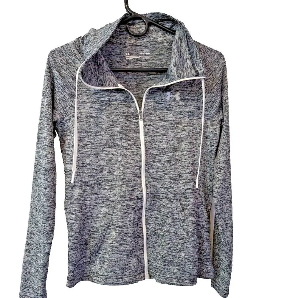 Under Armour Women's HEATGEAR Active Wear Jacket Full Zip Performance To… - Picture 1 of 8